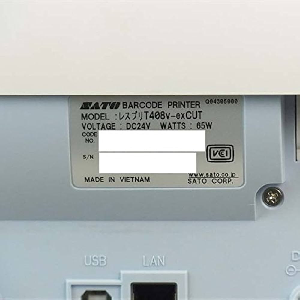 Amazon | サトーL'espritレスプリT408V-ex標準インターフェース